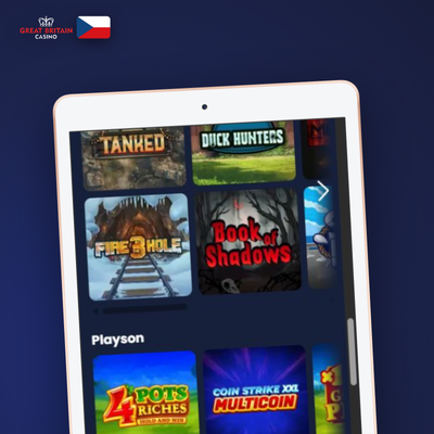 Správa vkladů a výběrů v GB Casino aplikaci kartou nebo e-peněženkou