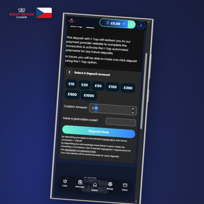 Výběr přes e-peněženku Skrill nebo Neteller v GB Casino